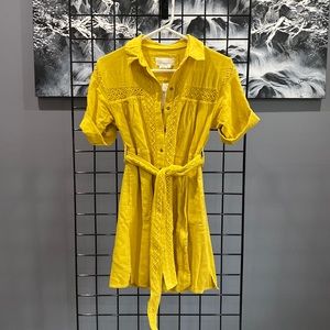 Anthropologie mini dress